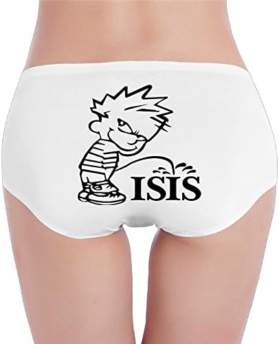 Lady Cute Boy Hero Calvin Pissing On Isis Vintage Low-Waist Panties
