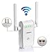 URANT 300Mbps WiFi Router Long Range Extender WiFi Repeater Signal Amplifier Booster Network Extender with Dual Band Antenna Complies IEEE802.11n/g/b with WPS Repeater/Router/AP Mode-2.4GHz
