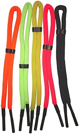 Jijivisha Floating Eyewear Retainer – 5 Pcs Adjustable Floating Glasses Straps – Keeps Eyeglass and Sunglass Secure