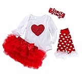 Newborn Infant Baby Girls Valentine's Day Outfit