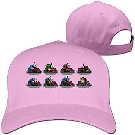 YUVIA For Men Women Baseball-caps Cricket Cap Thomas And His Friends Are Cap Hats Pink