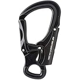 Tudor Aluminum - Flat Loop Snap Hook Carabiner - Black