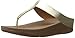 FitFlop Women's Barrio Flip Flop, Pale Gold, 8 M US