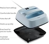 Cricut EasyPress 3 9 x 9 in Heat Press Zen Blue Bluetooth 205°C view 3