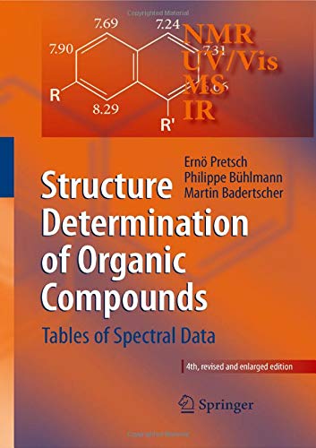 Structure Determination of Organic Compounds: Tables of Spectral Data