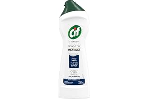 Saponáceo Cremoso Cif, Original, 250ml | Limpeza Milagrosa, Remove 100% da Sujeira Difícil, Sem Esforço
