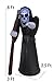 8 Ft Halloween Inflatable Reaper Ghost Decoration Lantern for Home Party Garden Yard Lawn Indoors Outdoors