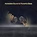 True Wireless Earbuds – Bluetooth 5.0 3D Stereo Deep Bass 18Hrs Playtime Bluetooth Earbuds for Sports Running, in-Ear Bluetooth Headphones with Built-in Mic Charging Case, Blackthumb 1