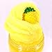 Sunool Fruit Pineapple Cloud Slime, Fluffy Floam Slime Putty Stress Relief and Scented Sludge Toy(120ml)