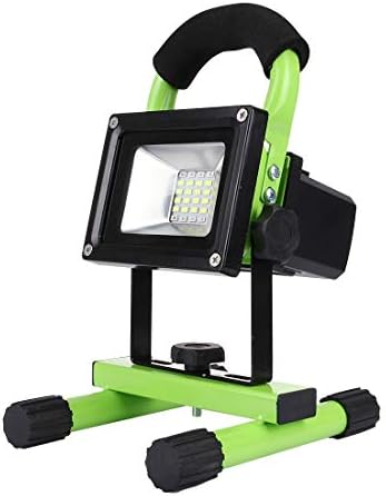 10W 900LM High Power Life Waterproof 24 LED SMD-5630 Handheld Rechargeable Floodlight Lamp with Bluetooth Speaker & Car Charger, DC 12-24V Outdoor Lighting