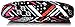 Vera Bradley Triple Zip Hipster, Northern Stripes