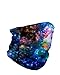 INTO THE AM Dark Camo Breathable Neck Gaiter Masks Half Face Cover Wrap Cool Mask Bandana Festival Rave Balaclava Scarf