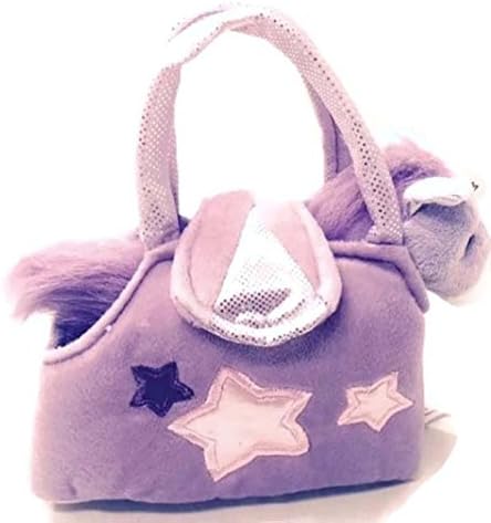 Girls My Cuddly Pony Purple Princess Purse Bag