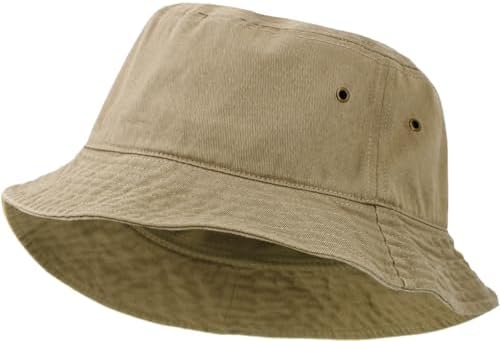 Sombrero De Pescador De Algodón Vaquero: Protección Solar Y Estilo Para Tus Aventuras Al Aire Libre