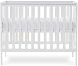 Obaby Bantam Space Saver Cot White Compact Baby Cot Adjustable Base view 4