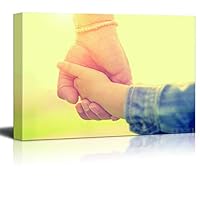 Canvas Wall Art Father's Day Theme Canvas Prints Home Artwork Decoration for Living Room Bedroom - 12x18 inches