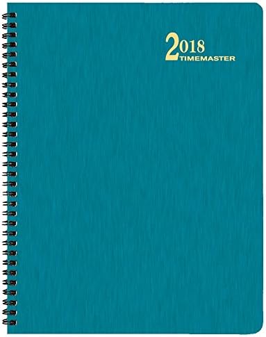 2018 Turquoise TimeMaster Large Softcover Weekly Planner