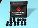 In-Ear Beats Black Carrying Pouch plus 20 pcs Monster Beats Black Replacement Eargels/Earbuds 4L, 4M, 4S, 8 Triple Flange (4S, 4L) for Dr.Dre, iBeats, Tour, Heart Beats by Lady Gaga, Diddy Beats, Power Beats, Gratitude, DNA, Diesel VEKTR, iSport Victory, iSport Immersion, Inspiration, ClarityMobile, NCredible N-Ergy, Street by 50, Lil Jamz, Turbine, Harajuku In-Ear Earphones