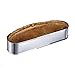 Westmark Oval baking tin- Perfect for Cakes and Breads No-Base Stainless Steel Extendable Bakeware, Stainless Steel