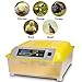 Currens Incubators for Hatching Chicken Duck Goose Quail Fertilized Eggs with Automatic Egg Turning,Temperature & Control 80W US Plug (48 Egg Incubator) [US Stock]