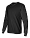 Gildan G240 Ultra Cotton® 6 oz. Long-Sleeve T-Shirt - BLACK - 4XL
