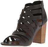 Rampage Women's Tariah Caged Strappy High Heel Stacked Sandal