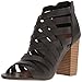 Rampage Women's Tariah Caged Strappy High Heel Stacked Sandal