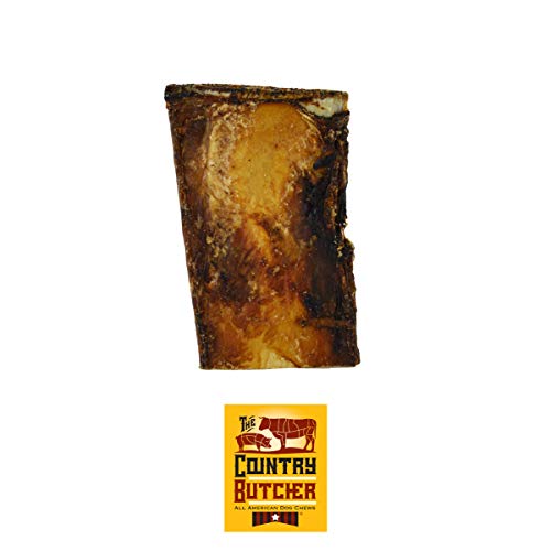 The Country Butcher 4" Meaty Beef Rib Dog Bones, Made in USA, Natural