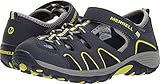 Merrell Boys' Hydro H2O Hiker Sport Sandal, Blue, 10 Wide US Toddler