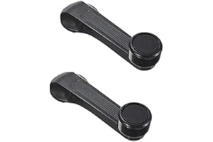 AutoE 2X Car Window Winder Crank Door Handle For Honda/Civic 1984-2000 Black