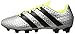 adidas Men's ACE 16.4 FxG Soccer Shoe, Silver Metallic/Black/Electricity, 9 M US