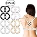 8 Piece Bra Strap Converter Clips - Conceal Racerback Straps Cleavage Control by bogo Brands