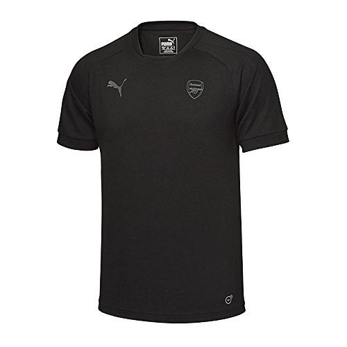 2017-2018 Arsenal Puma Casual Performance Tee (Black)
