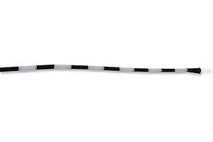 PREMIER KITES Premier Designs 24 Ft. Tube Tail - Black & White