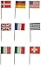 International Flag Picks (asstd designs) (50/Pkg)