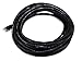 Monoprice 30FT 24AWG Cat6 550MHz UTP Ethernet Bare Copper Network Cable - Black