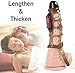 .Ultimate Orgasm Cage Girth Enhancer Extension Sleeve Couple Toy-DJASL10