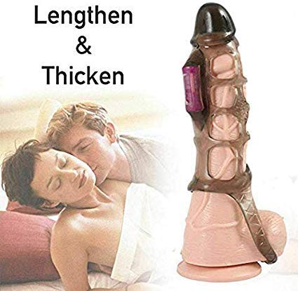 .Ultimate Orgasm Cage Girth Enhancer Extension Sleeve Couple Toy-DJASL10 - Thumbnail 4