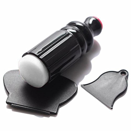 Large Small Scraper Nail Art Stamping Plate & Double Ended Stamper Image Tool