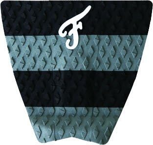 Famous Woodlake Black/Grey Traction Pad by Famous Surf