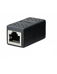 besyee RJ45 Coupler, nuevo diseño Cat 5 CAT 6 LAN Ethernet Cable Extender recto hembra a hembra Modular Inline Coupler