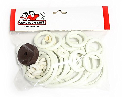 Game Room Guys Gottlieb Super Score Pinball White Rubber Ring Kit