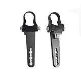 Bullbar Mounting Bracket 1 Inch LED Light Bar Mounting Bracket Bullbar Nudge Adjustable Bar Tube Clamp Roll Cage Holder for Jeep Offroad SUV (1 Pair, Lifetime Warrant)