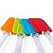 Silicone Spatulas - 10 Inch (Set of 4), Dishwasher Safe, Soft and Flexible - Won't Chip Crack Dent or Rust Heat Resistant Kitchen Utensils - Essential Cooking Gadget and Bakeware Tool