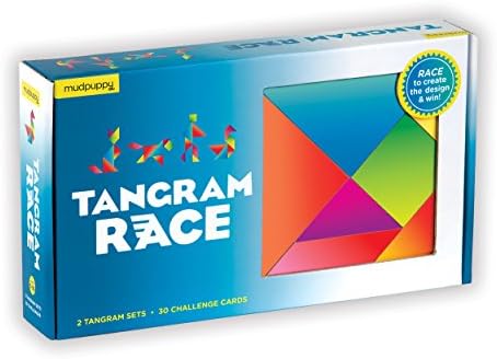 Mudpuppy Tangram Race Game