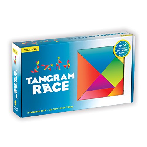 Mudpuppy Tangram Race Game