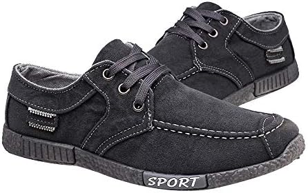 Sports Shoes Fashion Denim Canvas Shoes Men's Casual Low-Top Sneakers