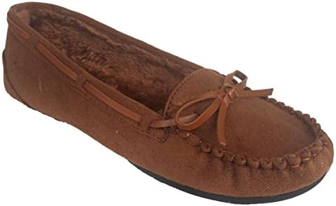 JJ Shoes Elegant Women's Casual Faux Suede Moccasin Loafers