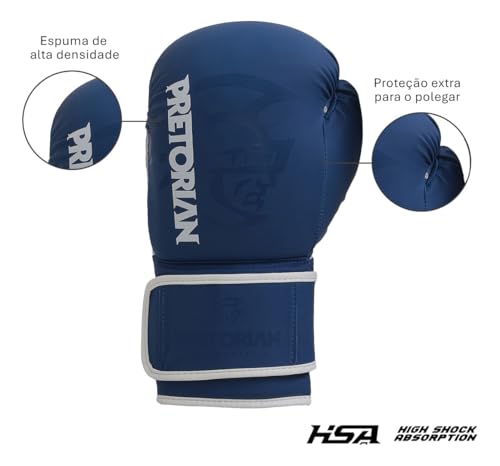 Luva de Boxe e Muay Thai FX2 Pretorian + Protetor Bucal + Bandagem 2.8M