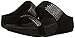 FitFlop Women's Flare Slide Sandal,Black,6 M US
